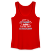 Könnt' ick fliejen, wär ick zu faul zum Flüjelschlagen - Frauen Bio Tank Top - Rot