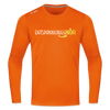 Entspannungsprofi - Männer Sport Langamshirt - Neonorange