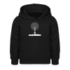 Funkturm im Fokus - Kinder Hoodie - Schwarz