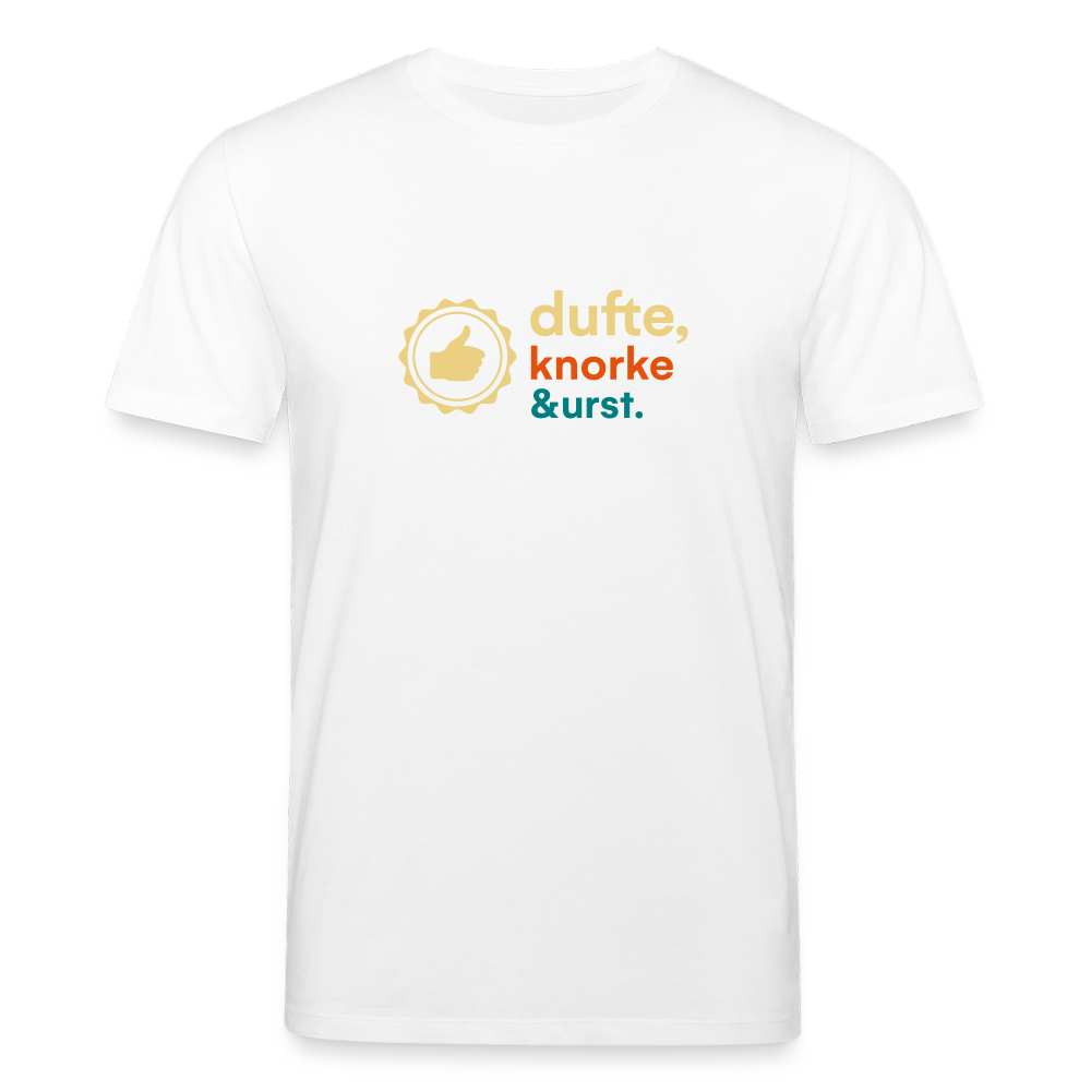 Dufte, Knorke, Urst - Unisex Bio T-Shirt - Weiß