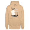 Teneriffa oder Tegel - Unisex Hoodie - Pfirsich