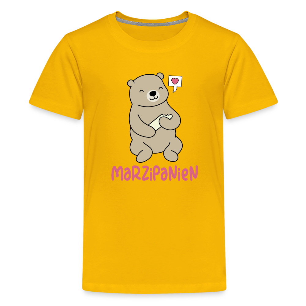 Marzipanien - Teenager Premium T-Shirt - Sonnengelb
