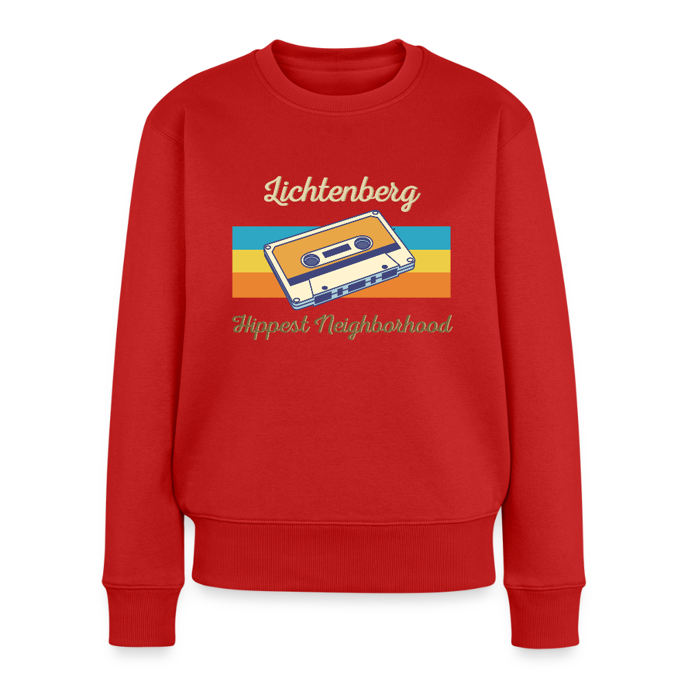 Lichtenberg Hippest Neighborhood - Frauen Premium Pullover - Rot