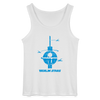 Berlin Stars - Blau - Männer Tank Top - Weiß