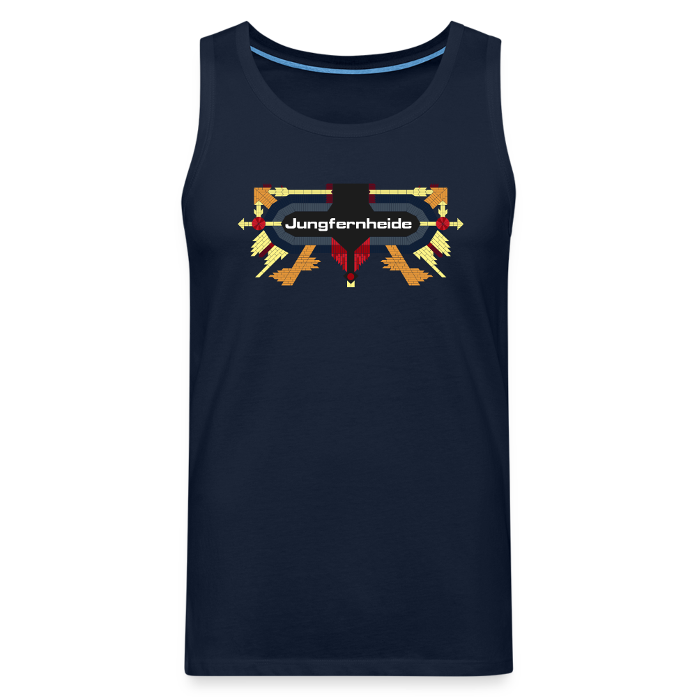Jungfernheide - Männer Premium Tank Top - Navy