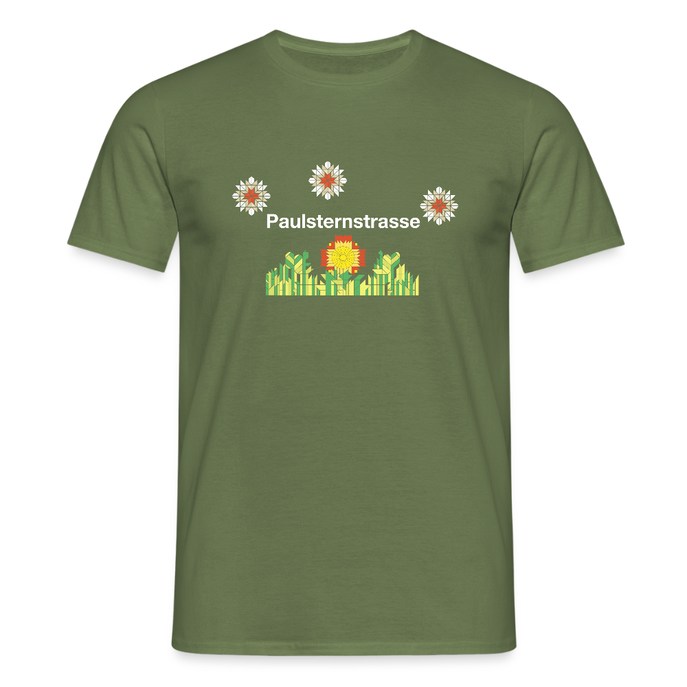 Paulsternstrasse - Männer Premium T-Shirt - Militärgrün
