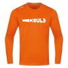 Keule - Männer Sport Langamshirt - Neonorange