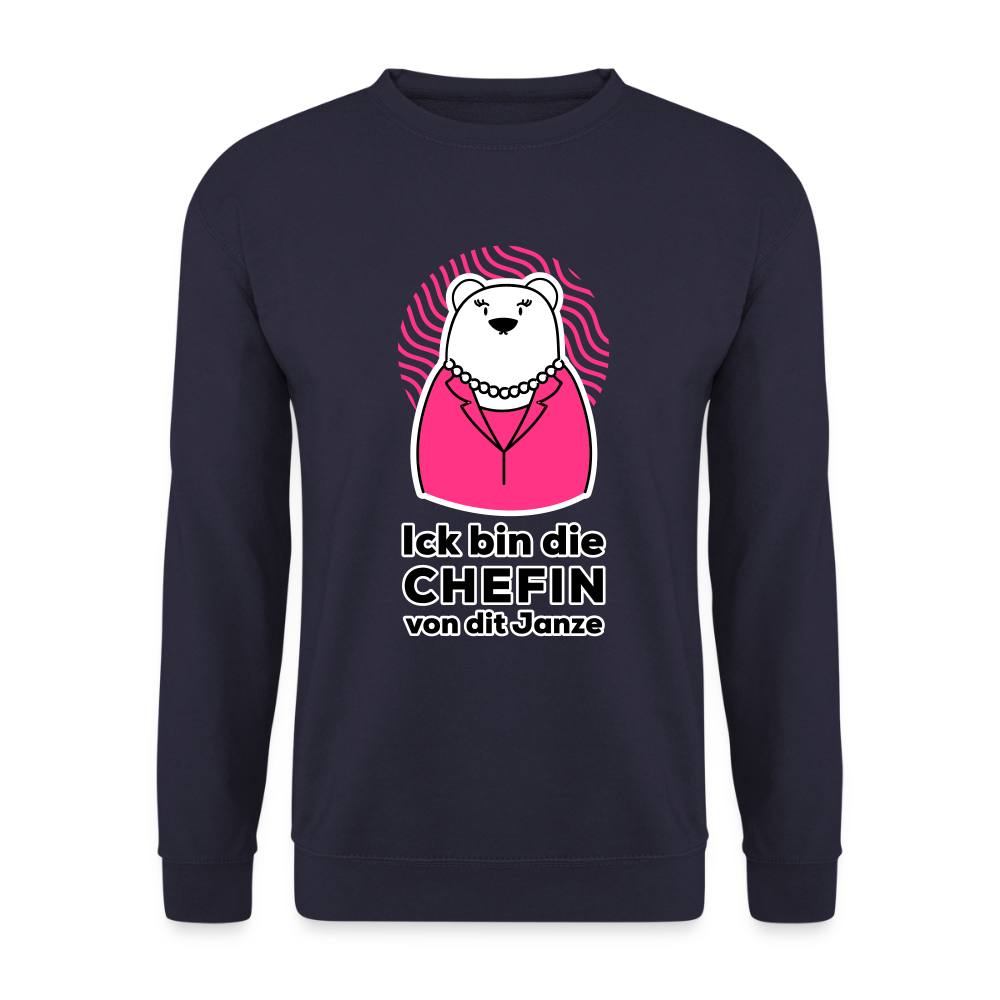 Chefin - Unisex Pullover - Navy