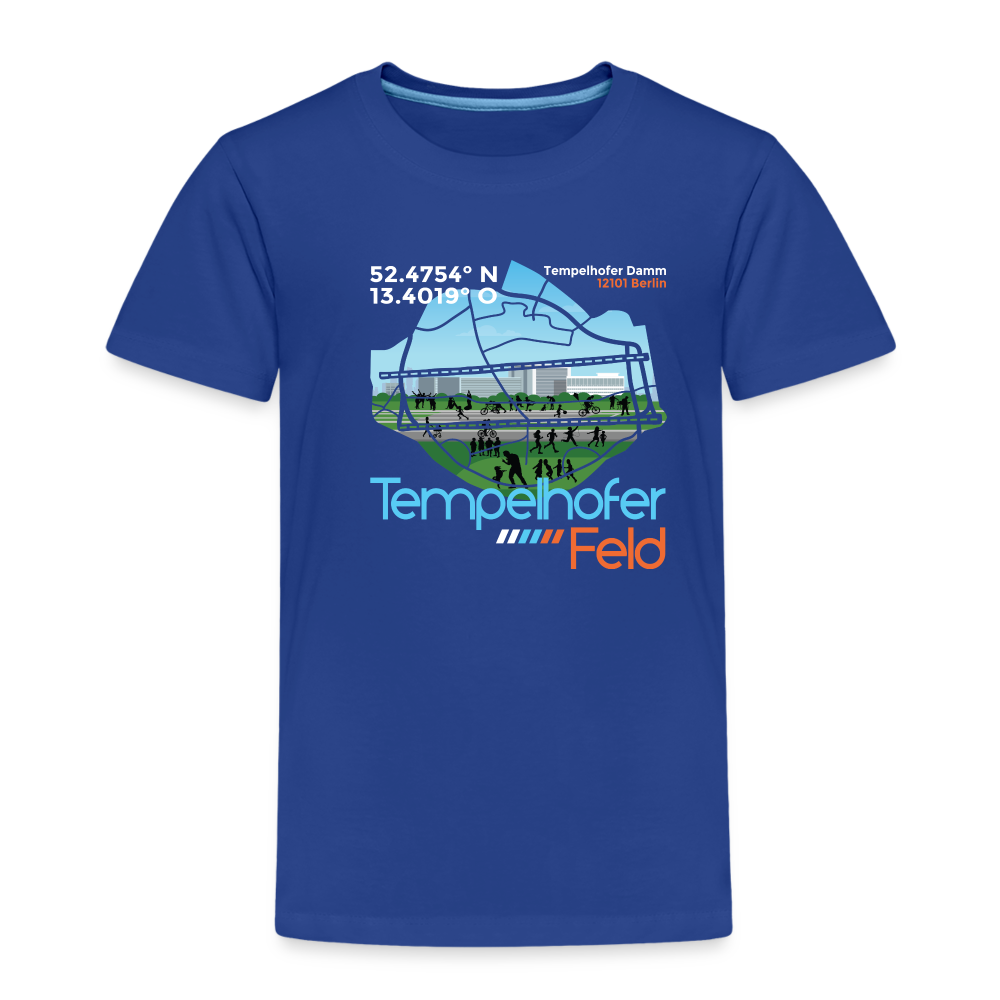 Tempelhofer Feld - Kinder Premium T-Shirt - Königsblau