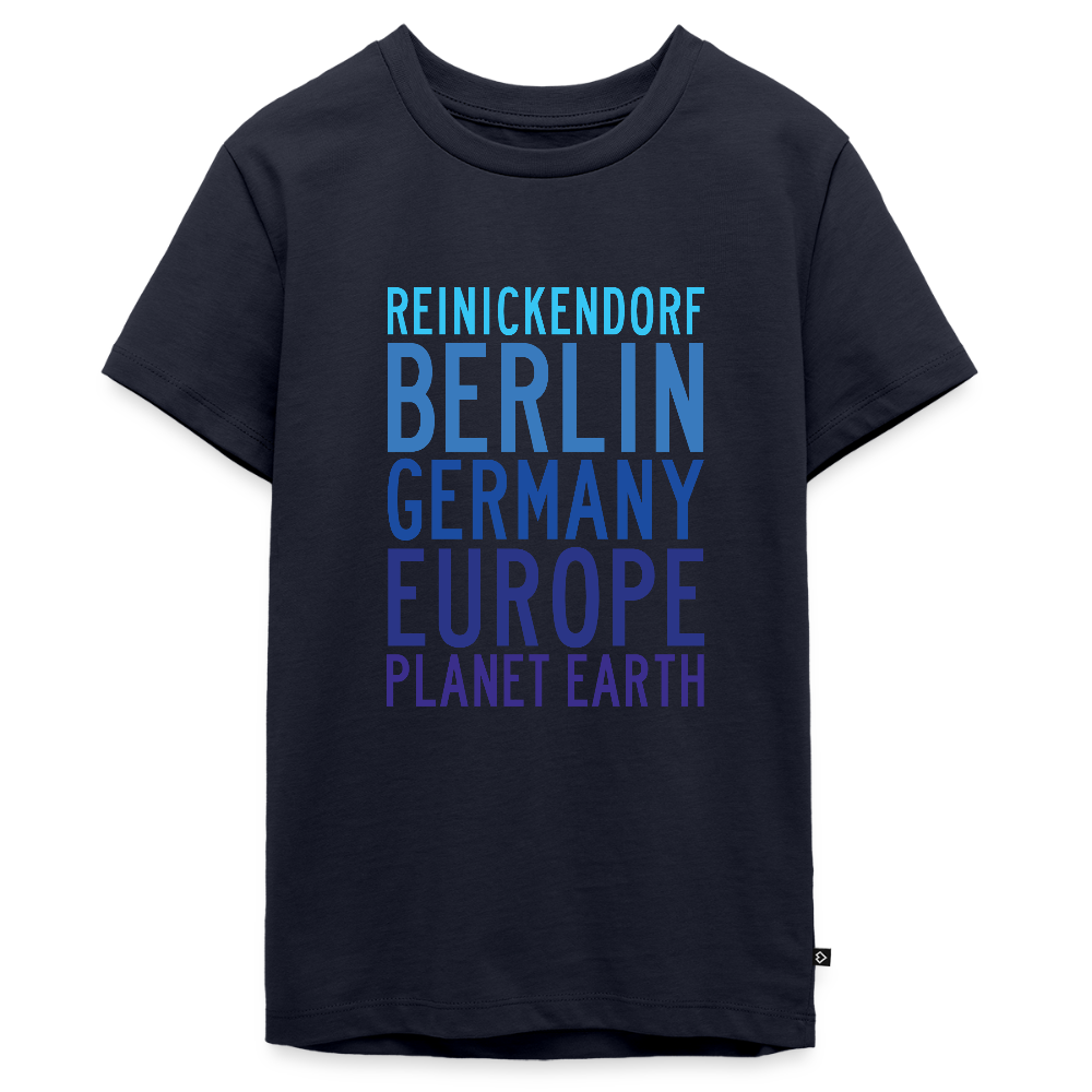 Reinickendorf Planet Earth - Teenager Premium T-Shirt - Navy
