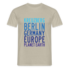 Kreuzberg - Planet Earth - Männer Premium T-Shirt - Sandbeige