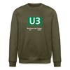 U3 - Unisex Bio Sweatshirt - Khaki