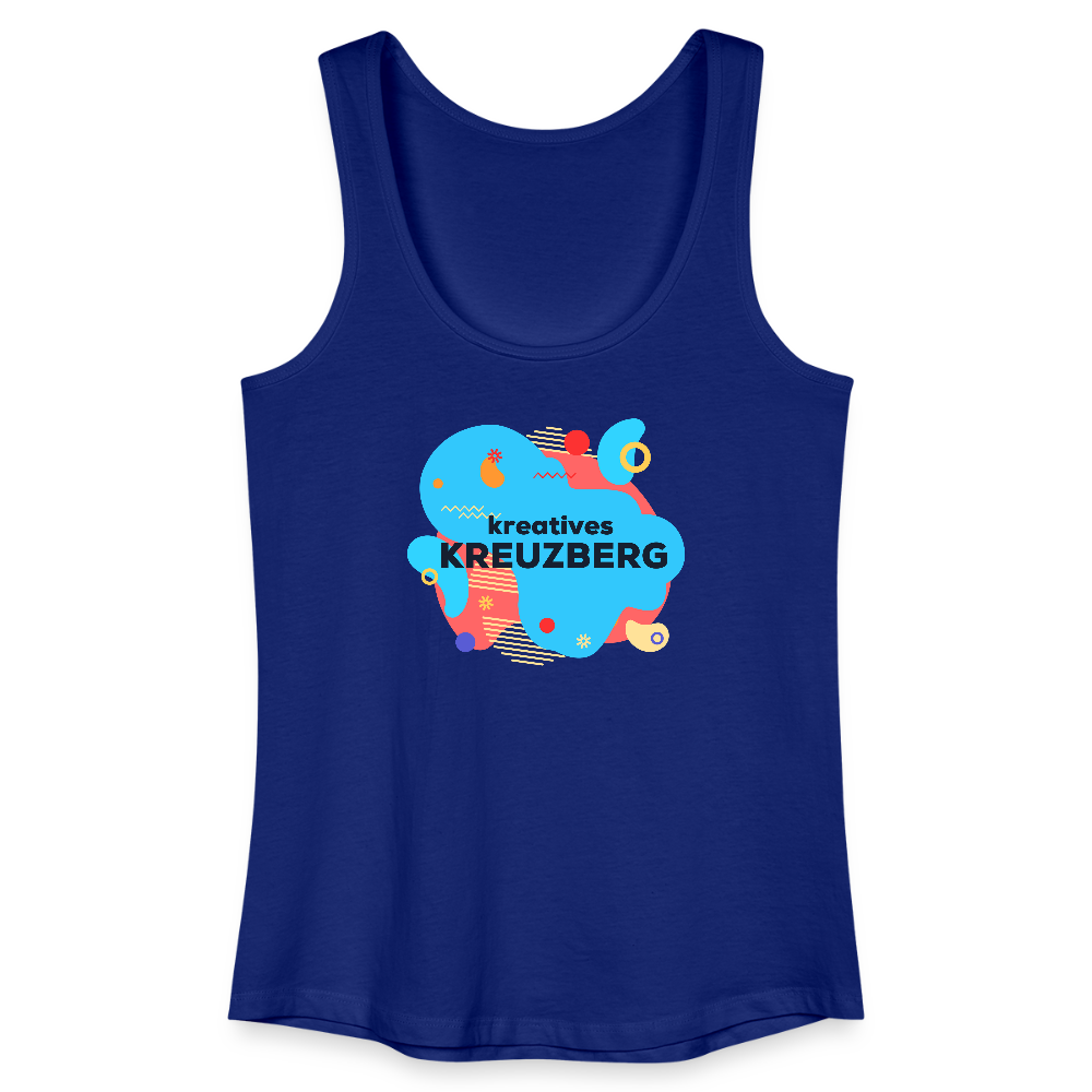 Kreatives Kreuzberg - Frauen Bio Tank Top - Königsblau