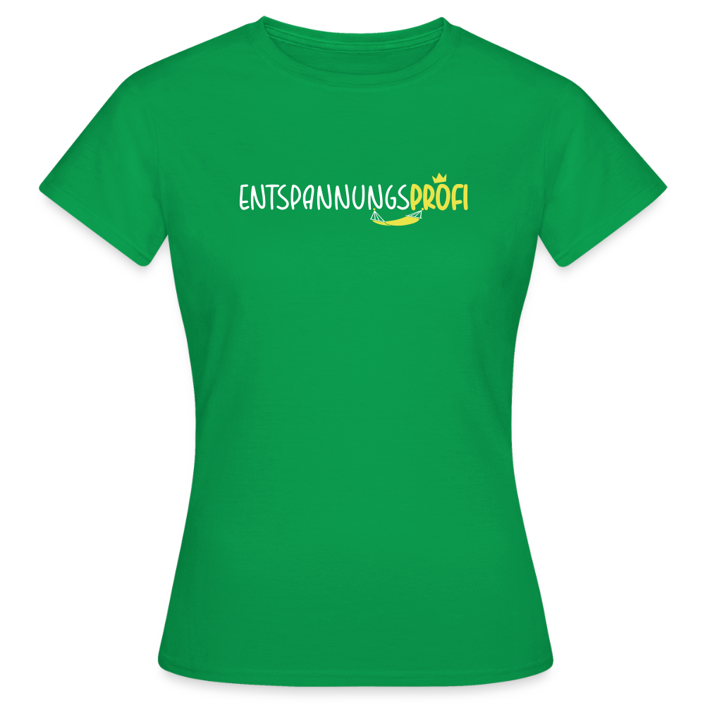 Entspannungsprofi - Frauen Premium T-Shirt - Kelly Green