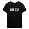 Wenn de dit liest, hör uf! - Kinder Premium T-Shirt - Schwarz