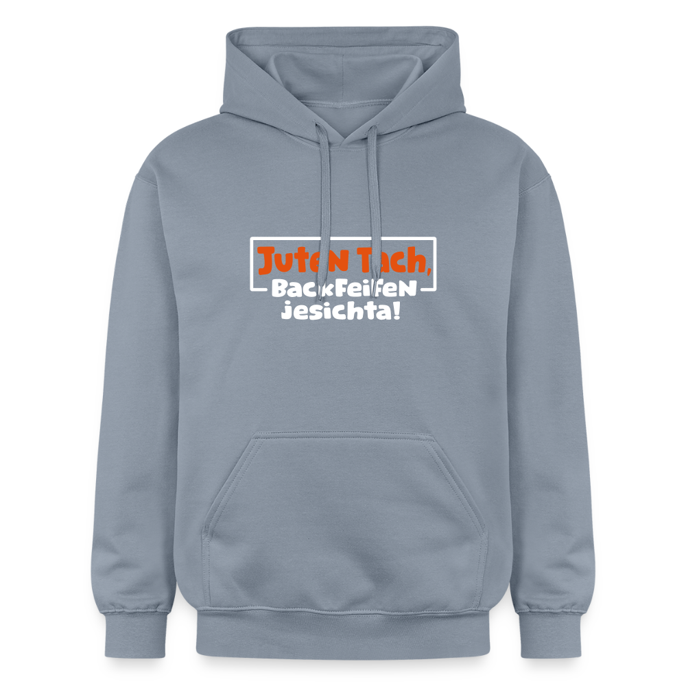Juten Tach, Backfeifenjesichta! - Hoodie - Blau