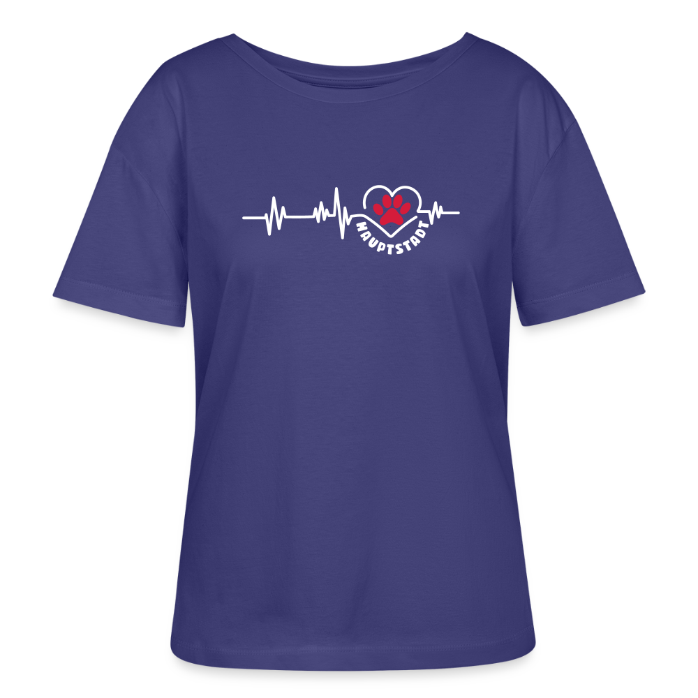 Haupstadt - Relaxed Rundhals Frauen Bio-T-Shirt - Dämmerung