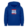 KRZBRG - Kinder Hoodie - Royalblau