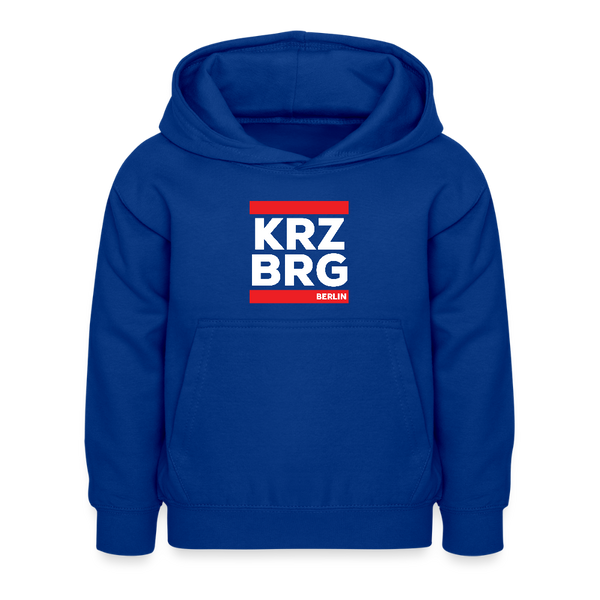 KRZBRG - Kinder Hoodie - Royalblau