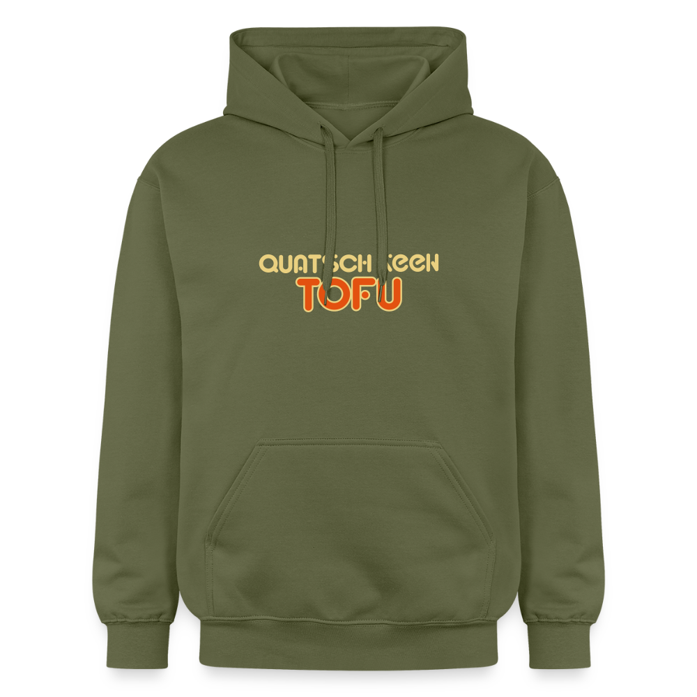 Quatsch keen Tofu! - Hoodie - Militärgrün