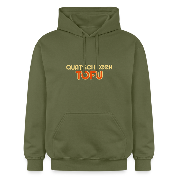 Quatsch keen Tofu! - Hoodie - Militärgrün