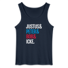 Justus & Peter & Bob & Icke - Männer Tank Top - Navy