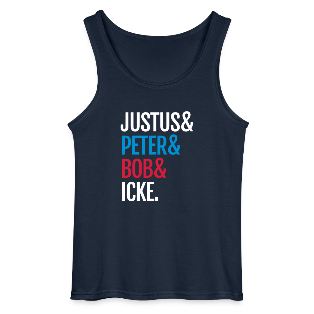Justus & Peter & Bob & Icke - Männer Tank Top - Navy