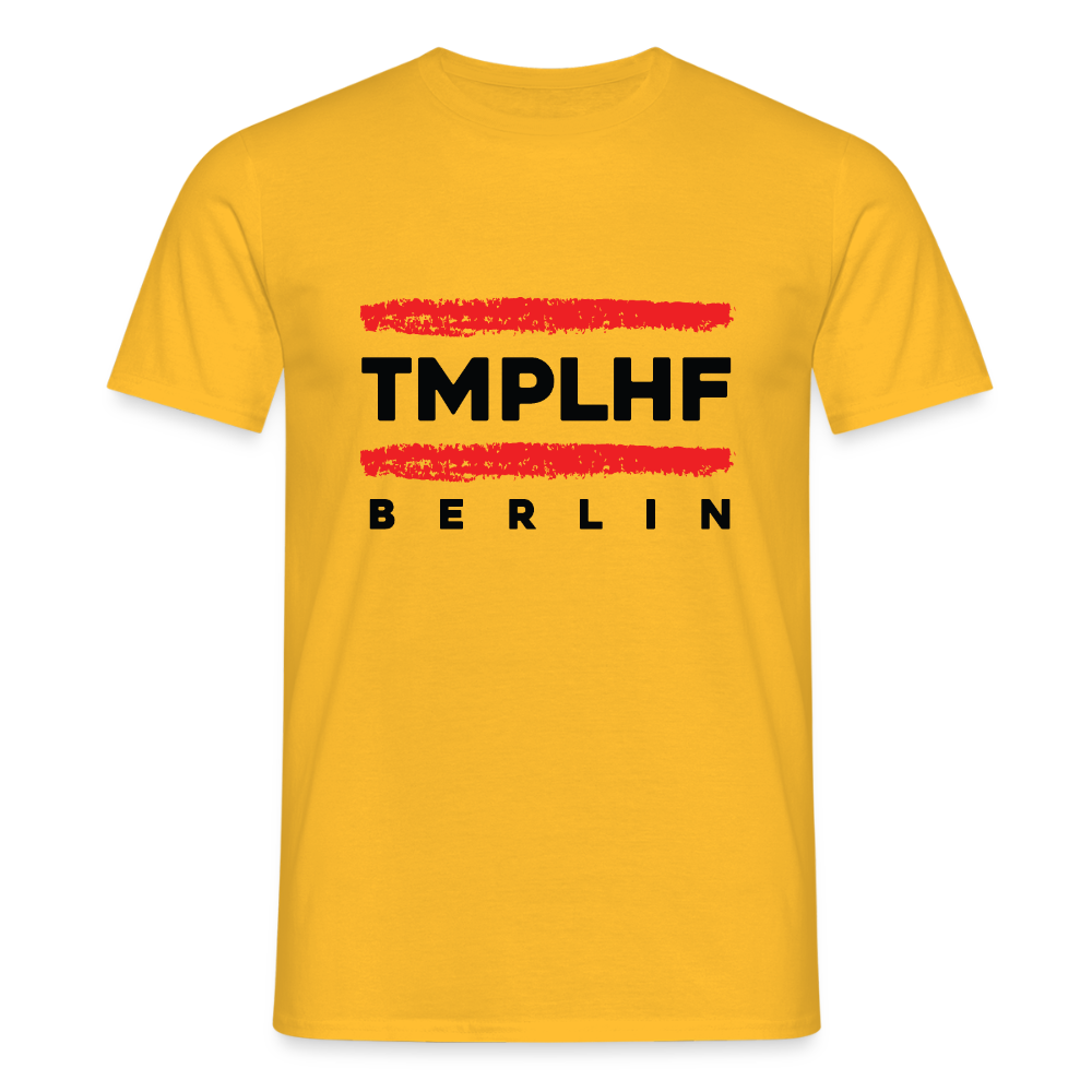 TMPLHF - Männer Premium T-Shirt - Gelb