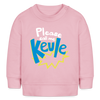 Call me Keule! - Baby Bio Pullover - Hellrosa