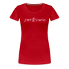 Meene Schwesta - Frauen Premium T-Shirt - Rot