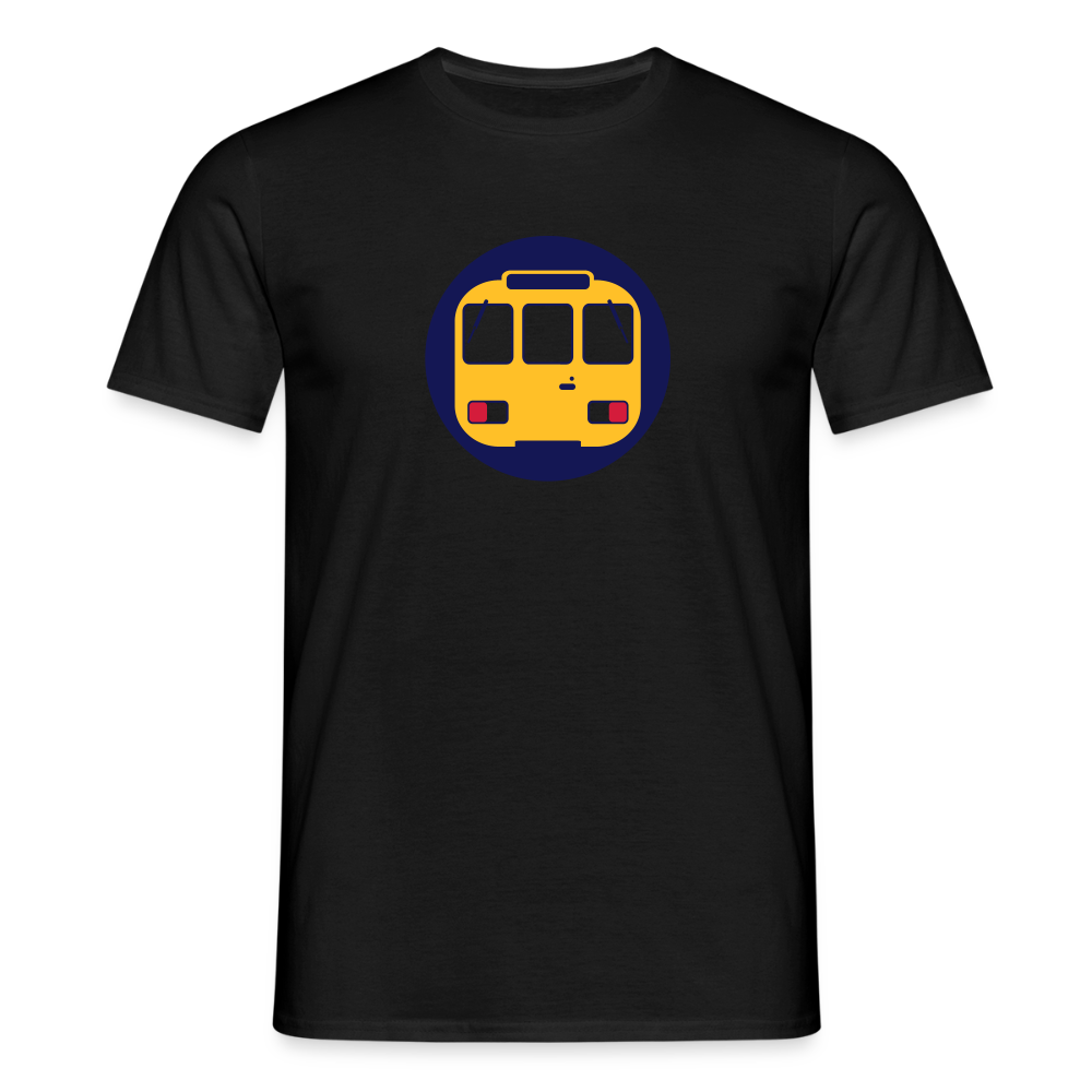 U-Bahntunnel - Männer Premium T-Shirt - Schwarz