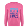 Marzahn Planet Earth - Unisex Pullover - Pink