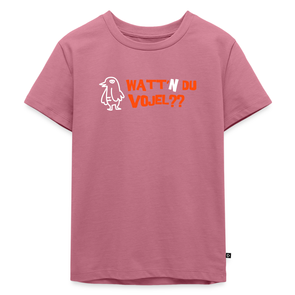 Watt'n du Vojel - Kinder Premium T-Shirt - Mauve