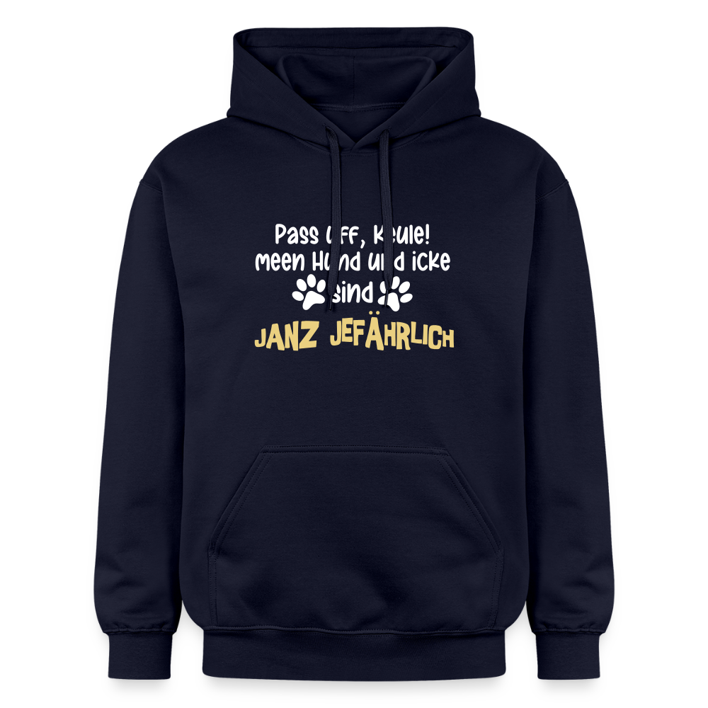 Janz Jefährlich - Hoodie - Navy