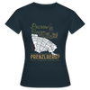 Prerow oder Prenzlberg - Frauen Premium T-Shirt - Navy