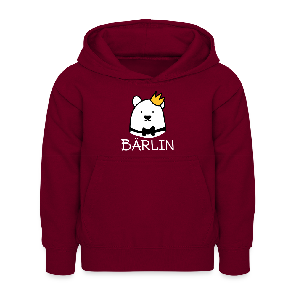 Bärlin - Kinder Hoodie - Bordeaux