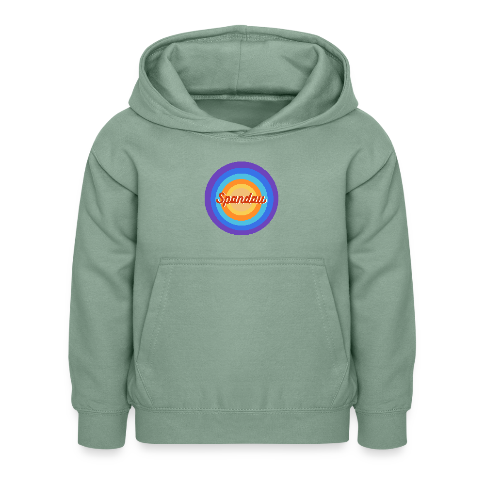 Spandau Retro - Kinder Hoodie - Graugrün