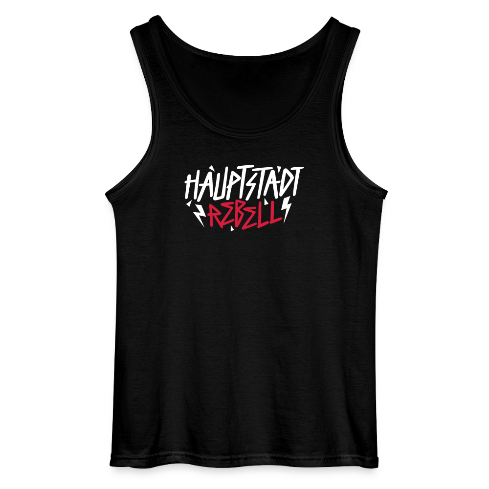 Haupstadt Rebell - Männer Tank Top - Schwarz