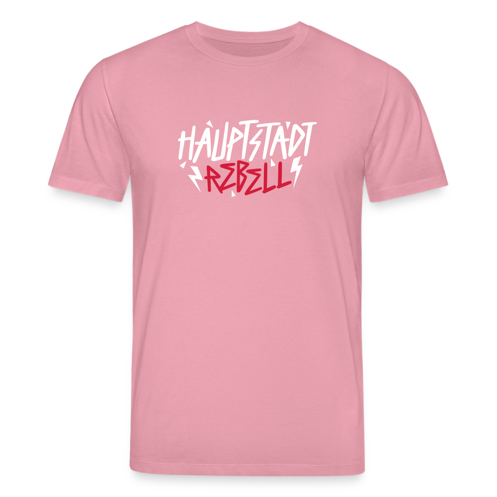 Haupstadt Rebell - Unisex Bio T-Shirt - Lila Traum