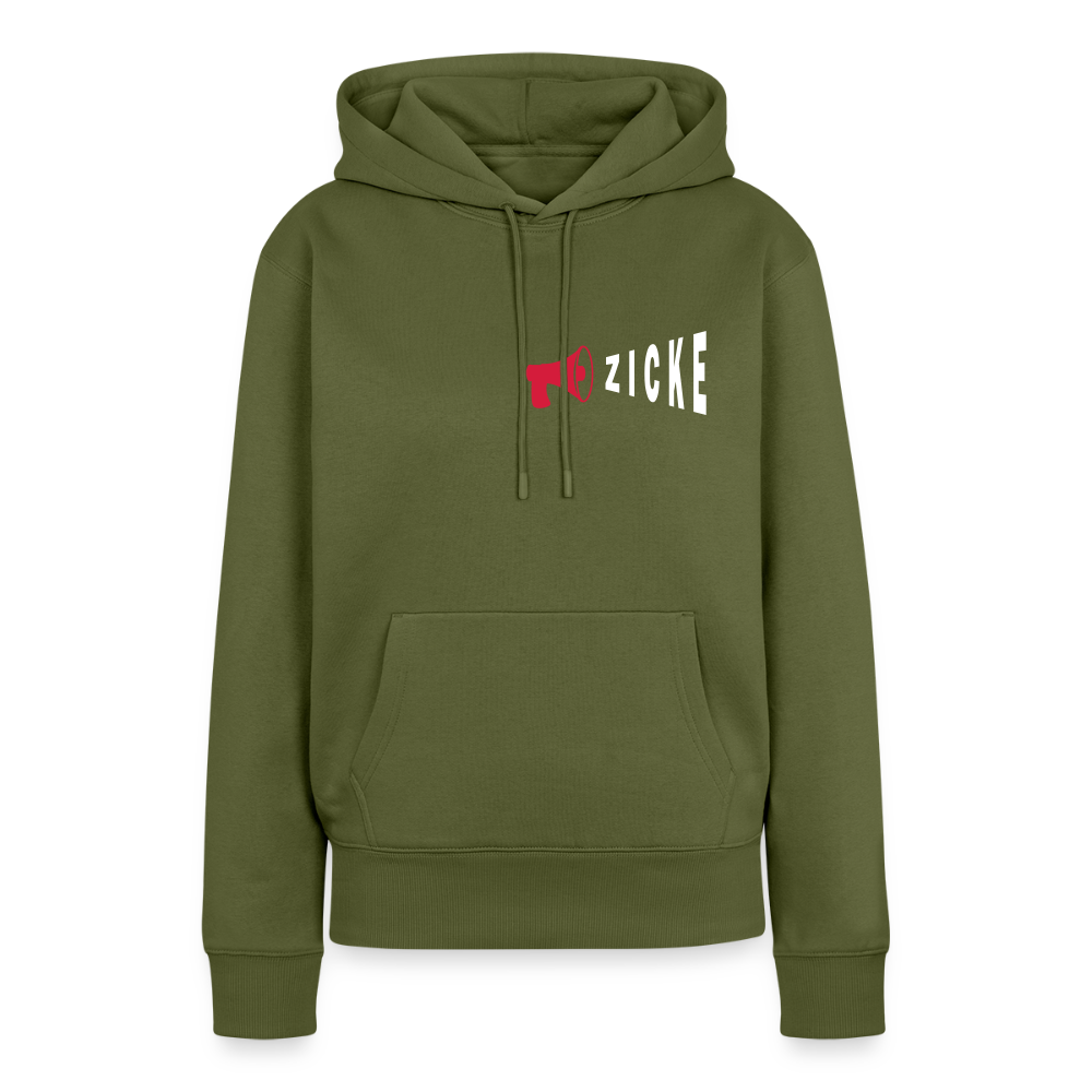 Zicke - Frauen Premium Hoodie - Khaki
