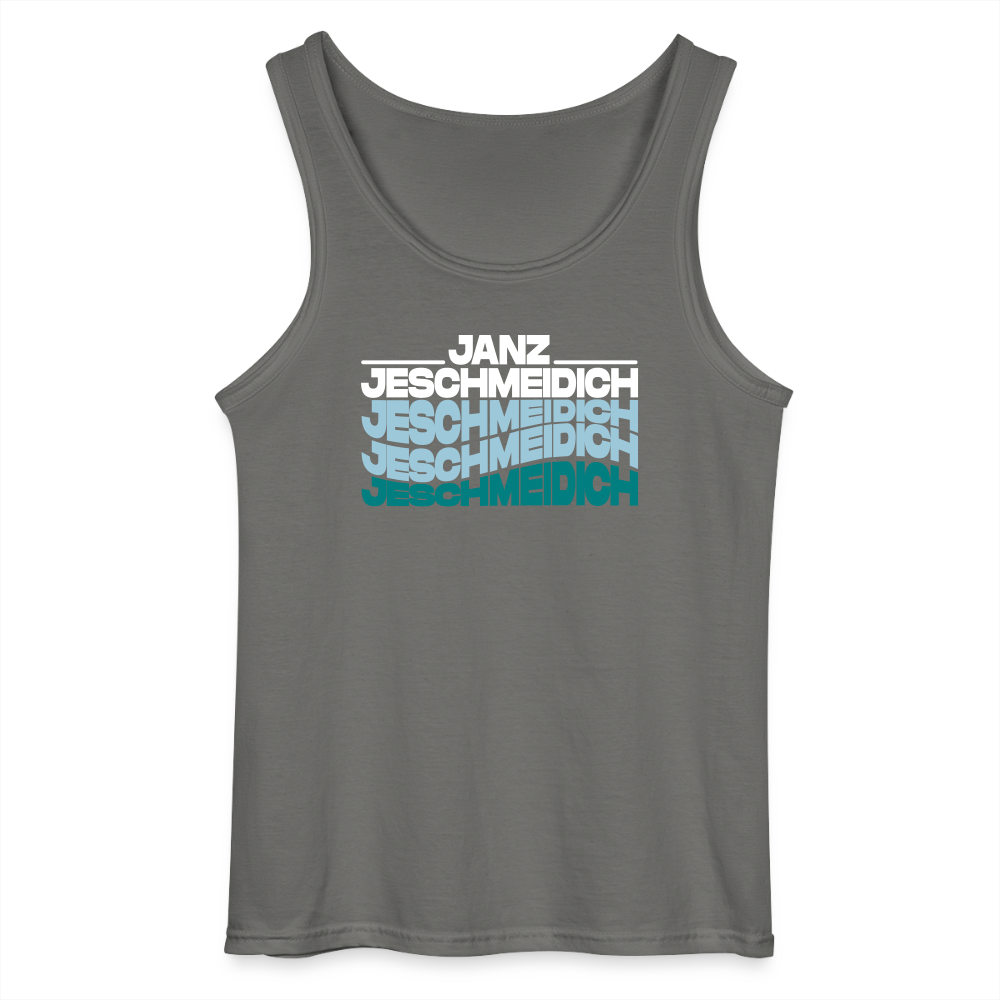 Janz Jeschmeidich - Männer Tank Top - Anthrazit