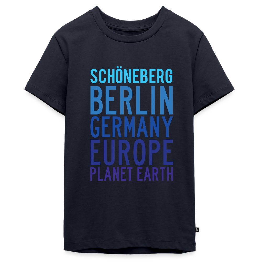 Schöneberg Planet Earth - Teenager Premium T-Shirt - Navy