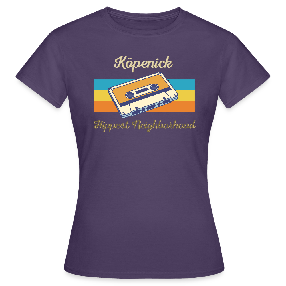 Köpenick Hippest Neighborhood - Frauen Premium T-Shirt - Dunkellila