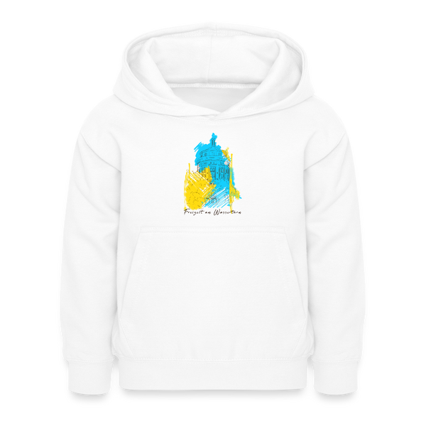 Freizeit am Wasserturm - Kinder Hoodie - Weiß