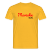 Marzahn Berlin - Männer Premium T-Shirt - Gelb