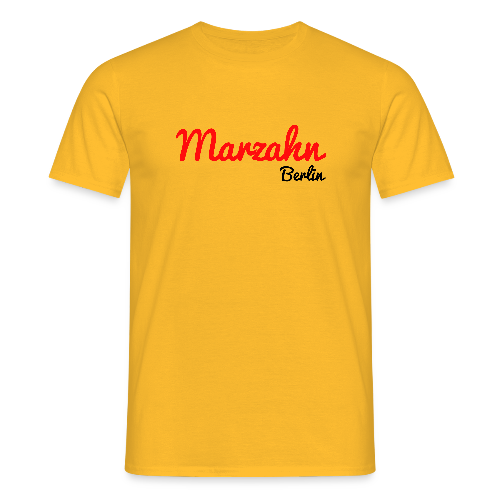 Marzahn Berlin - Männer Premium T-Shirt - Gelb