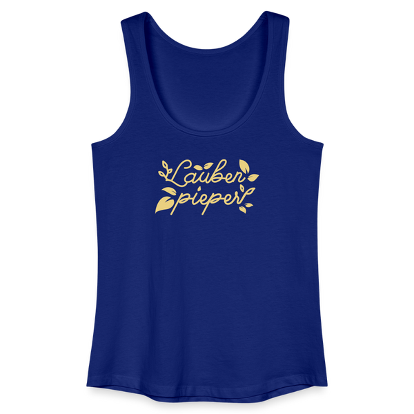 Laubenpieper - Frauen Bio Tank Top - Königsblau