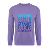 Marzahn Planet Earth - Unisex Pullover - Lavendel