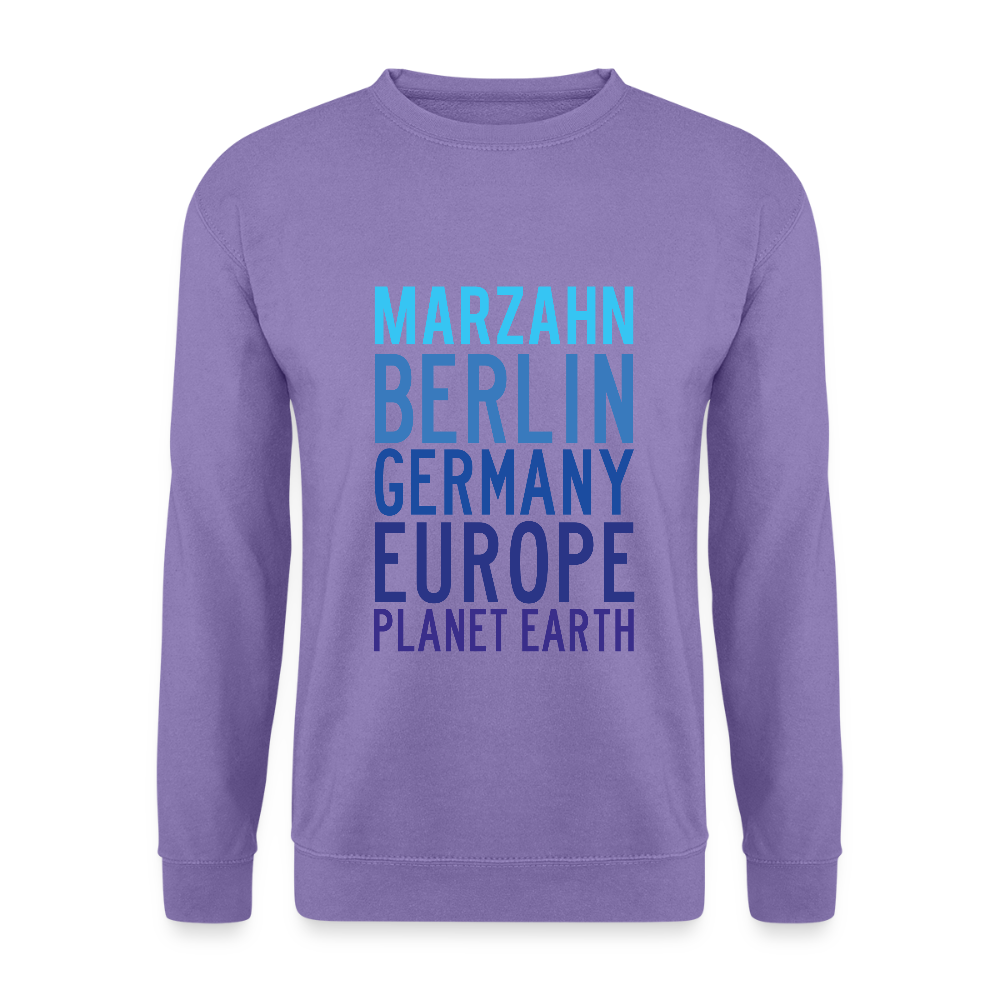 Marzahn Planet Earth - Unisex Pullover - Lavendel