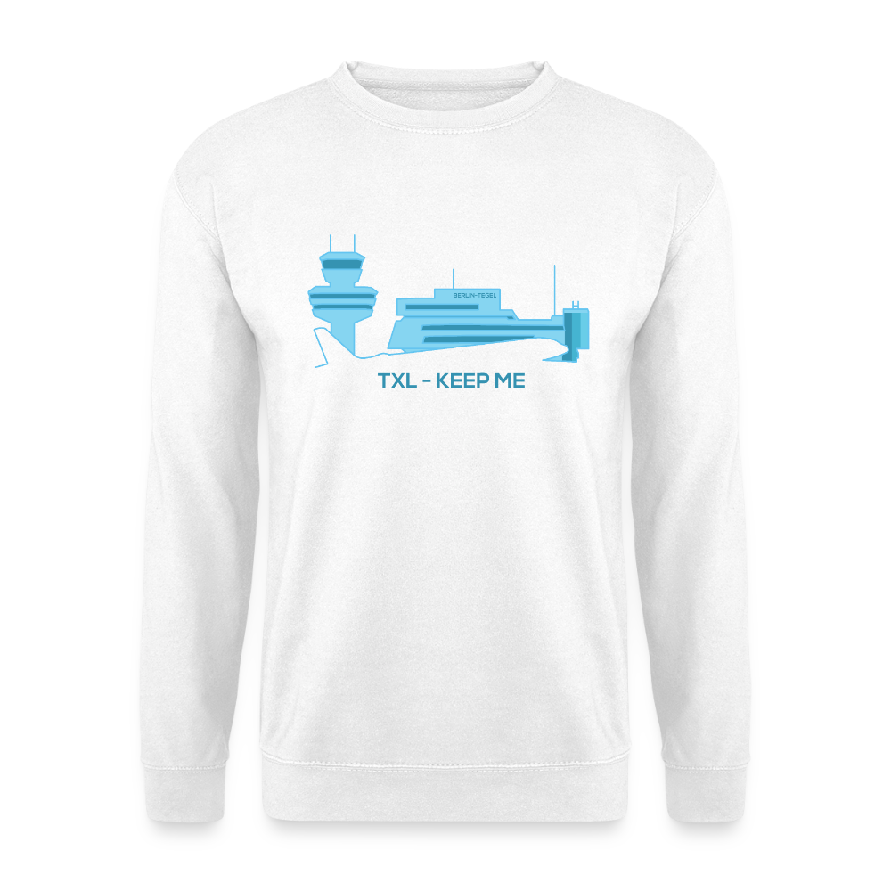 Tegel TXL keep me - Unisex Pullover - Weiß